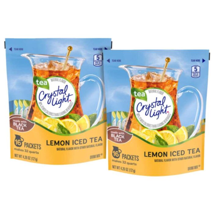 Crystal Light Iced Tea Drink Mix Lemon Wholesale