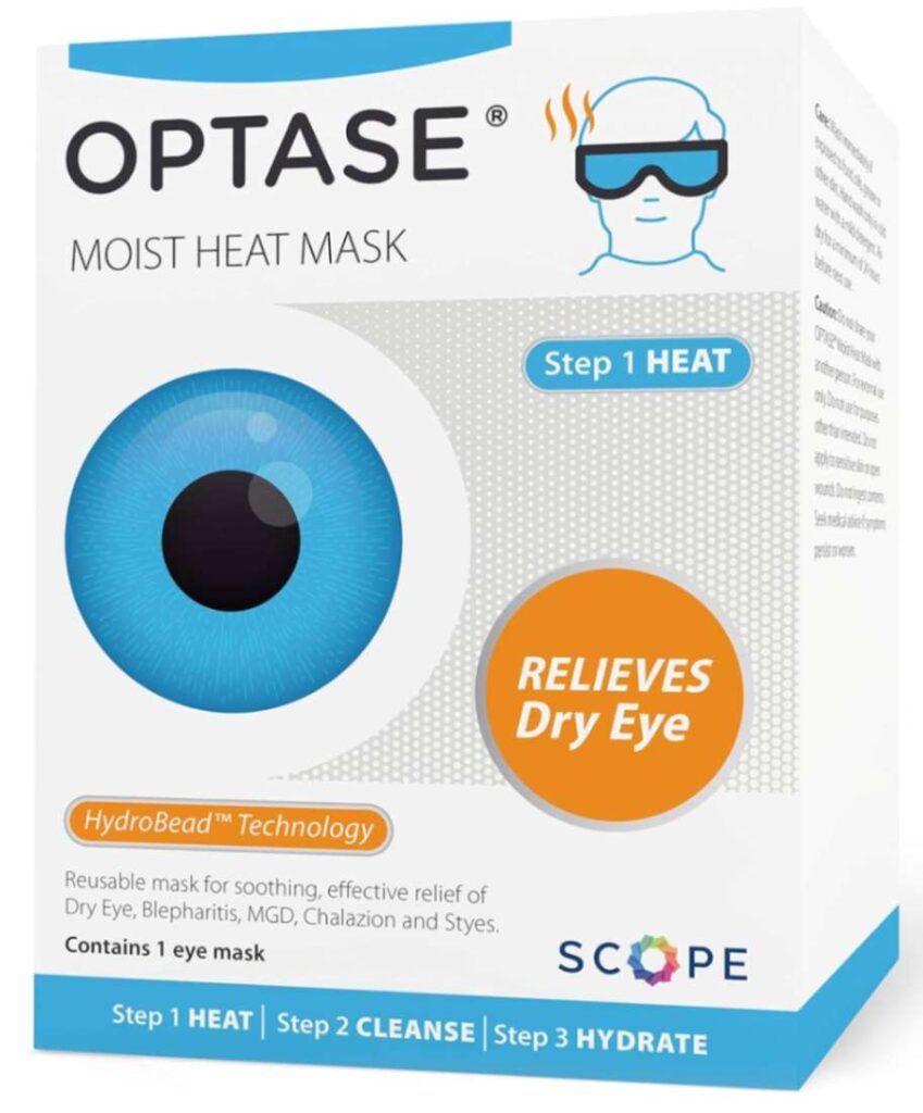 Optase Moist Heat Eye Mask For Dry Eyes Wholesale