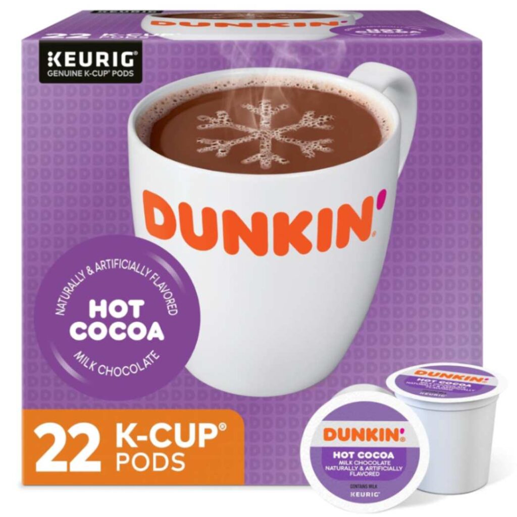 Dunkin Donuts Chocolate Milk Hot