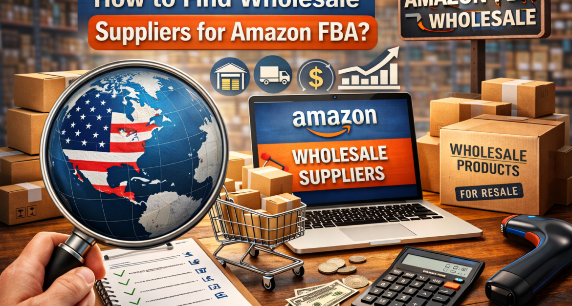 how to find wholesale suppliers for amazon fba in usa