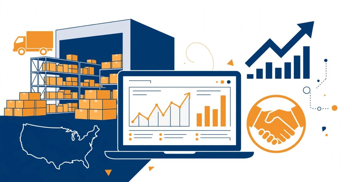 Amazon FBA wholesale business illustration