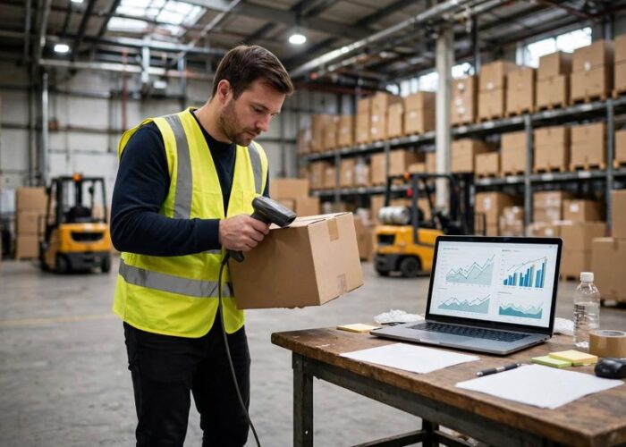 warehouse_worker_scanning_compressed Finding a reliable Amazon FBA wholesale distributor